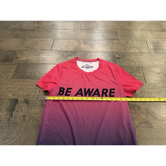 Dutch Bros Womens Pink BE AWARE Breast Cancer Short Sleeve T-Shirt Size M MEDIUM - Picture 8 of 8